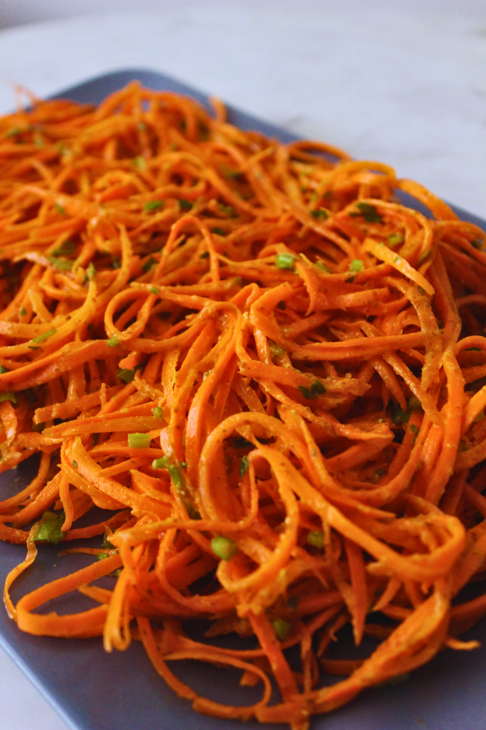 image of a French carottes râpées