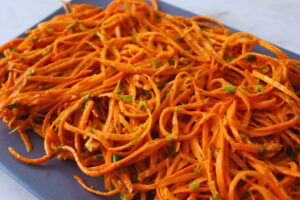 image of a French carrot salad