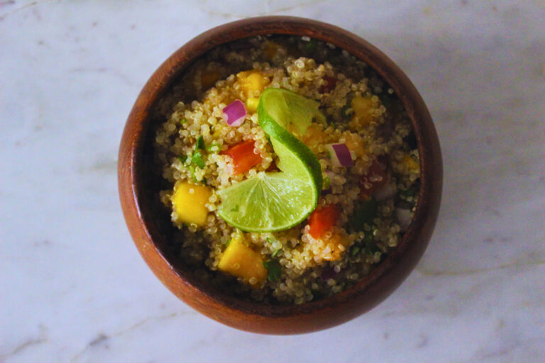 Quinoa Mango Salad: Quick, Simple, Delicious.