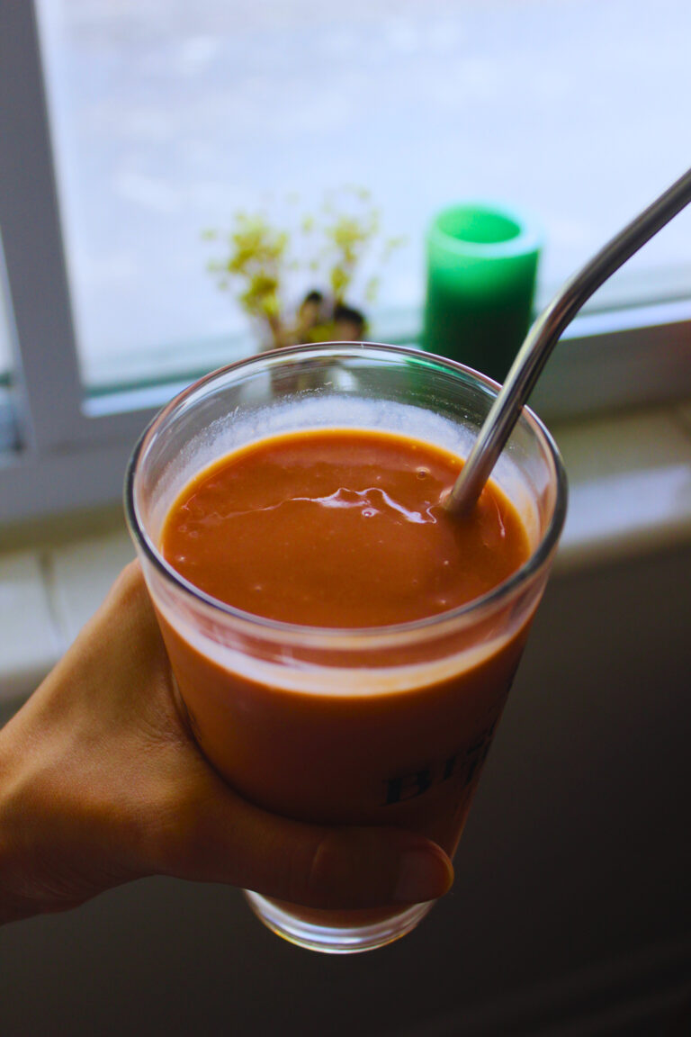 Cuban Mamey Shake Made Vegan