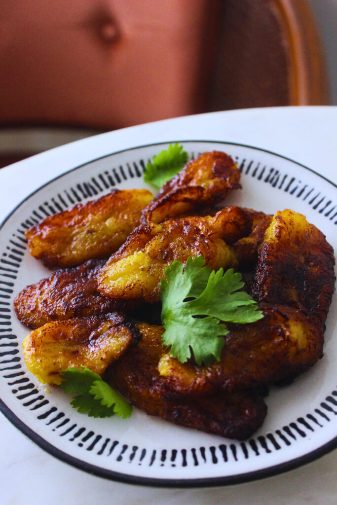 image of fried sweet plantains (Cuban maduros)